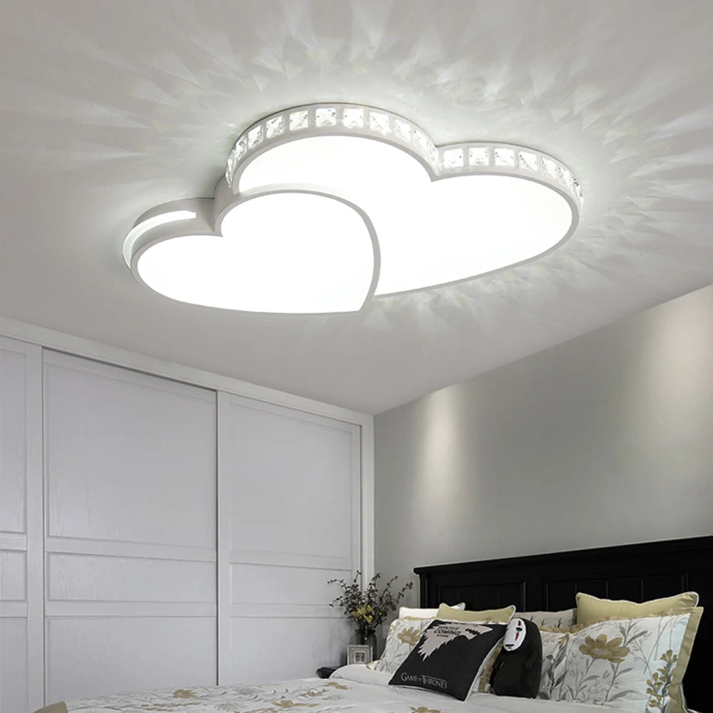 Modern Heart Shaped Ceiling Lights