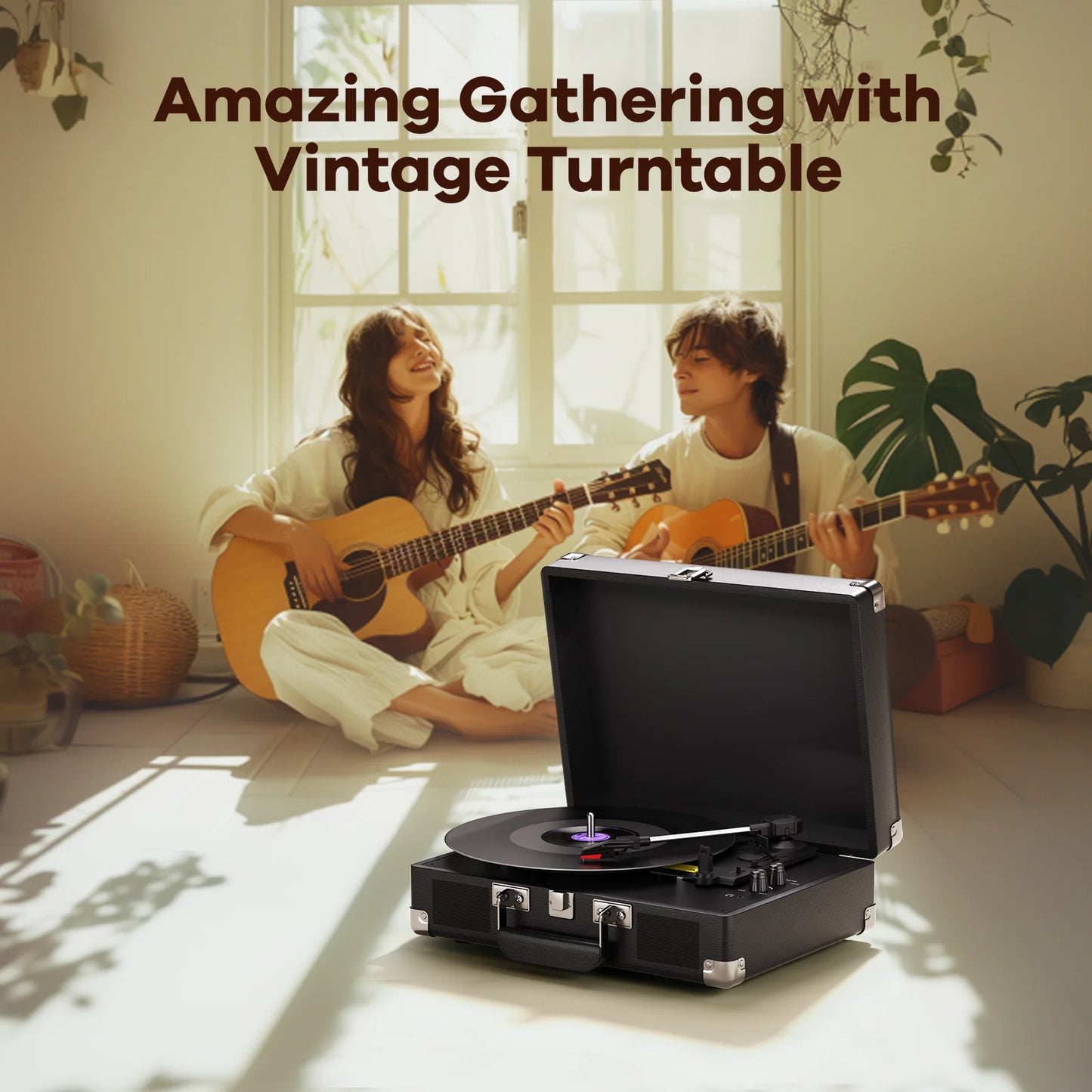 Record Player that plays 33/45/78RPM Vinyl records