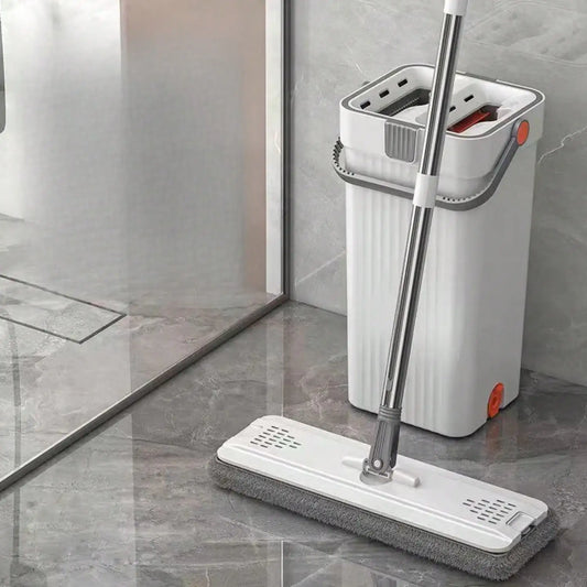 Mop and Bucket with Wringer Set