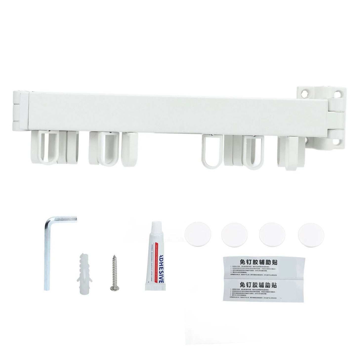 Retractable Space Saving Clothes Drying Rack