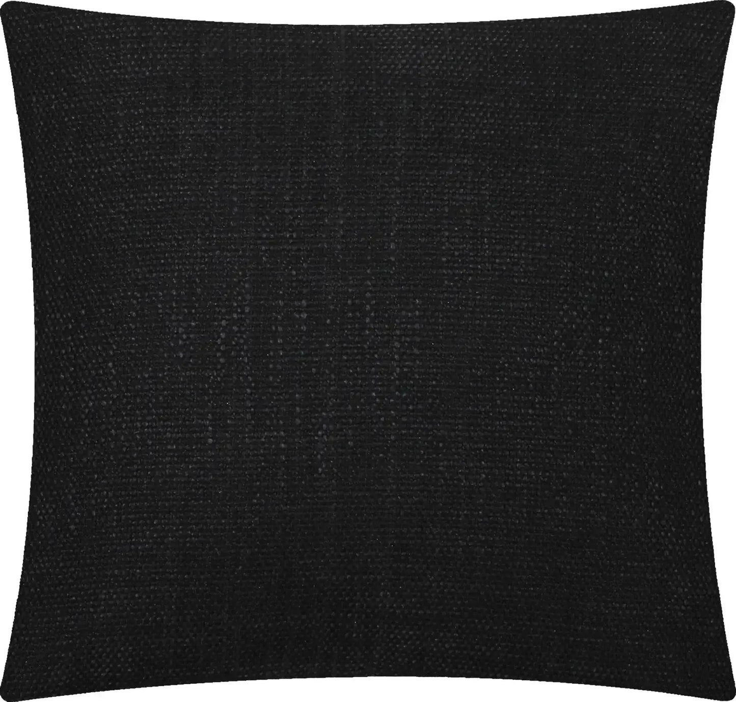 Black throw Pillow