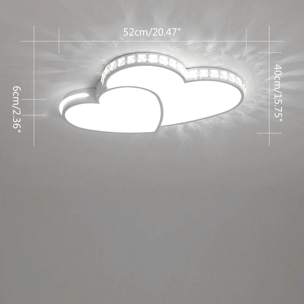 Modern Heart Shaped Ceiling Lights