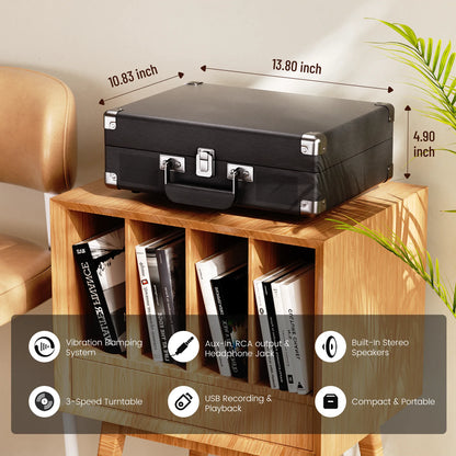 Record Player that plays 33/45/78RPM Vinyl records