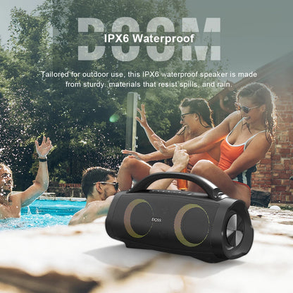 Portable Bluetooth Speaker with Powerful Stereo Sound