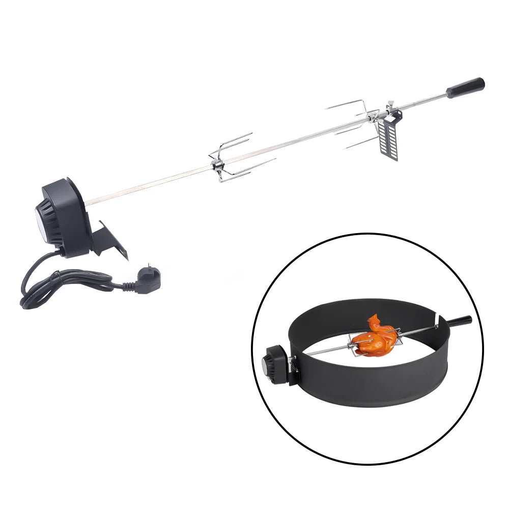 Electric BBQ Grill Spit Roaster
