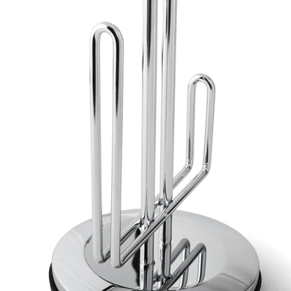 13.7 inch, Chrome Paper Towel Holder with Non-Slip Base,