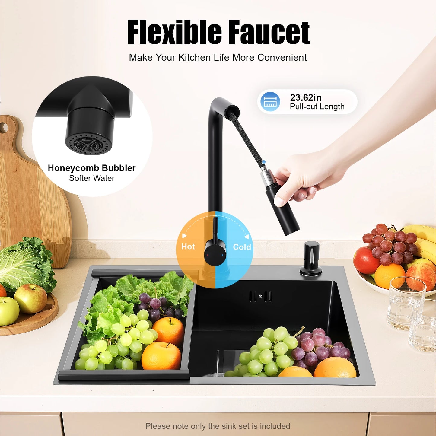 Stainless Steel Single Bowl Sink