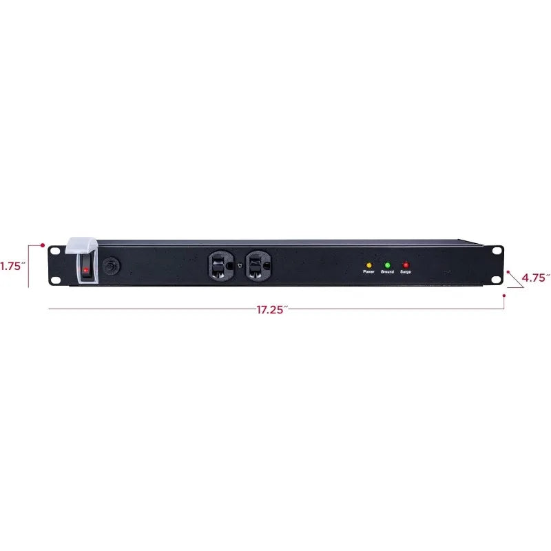 Surge Protector, with 12 outlets