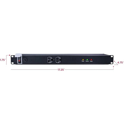 Surge Protector, with 12 outlets