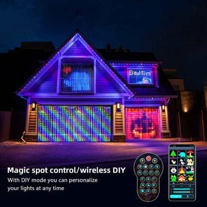 Smart LED  Curtain String Light Bluetooth APP Control