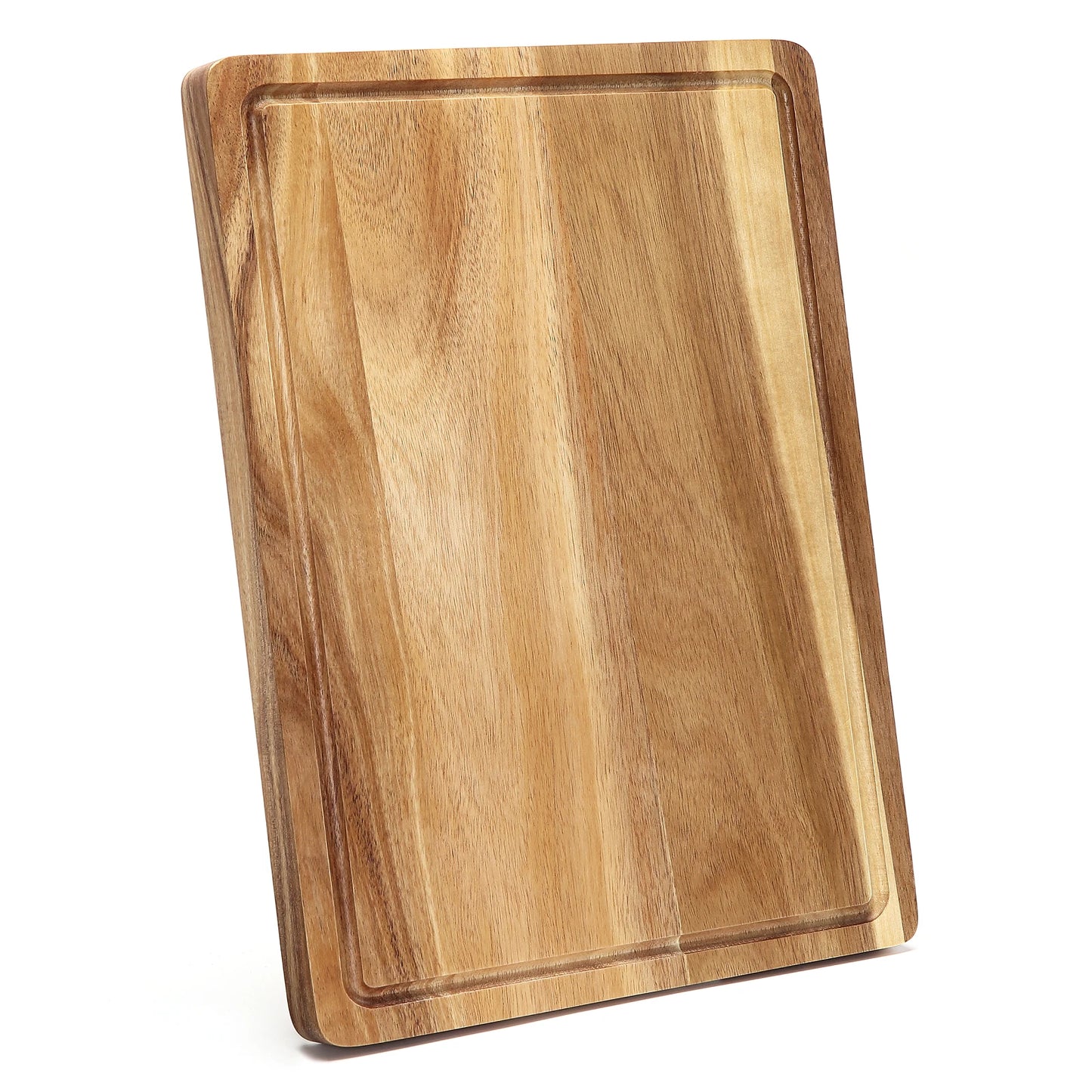 18" x 12" Large Acacia Cutting Boards for Kitchen.