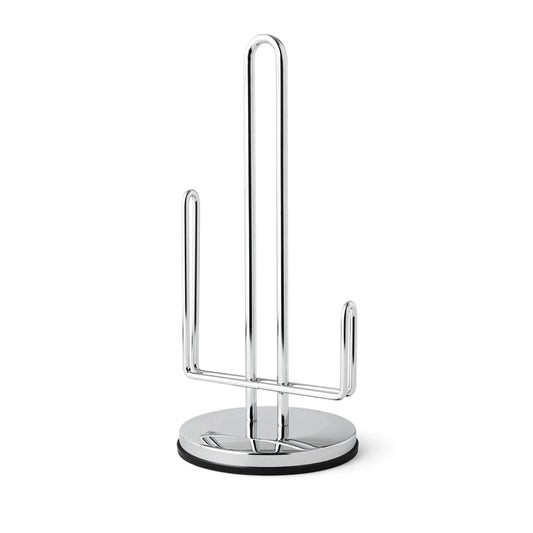 13.7 inch, Chrome Paper Towel Holder with Non-Slip Base,