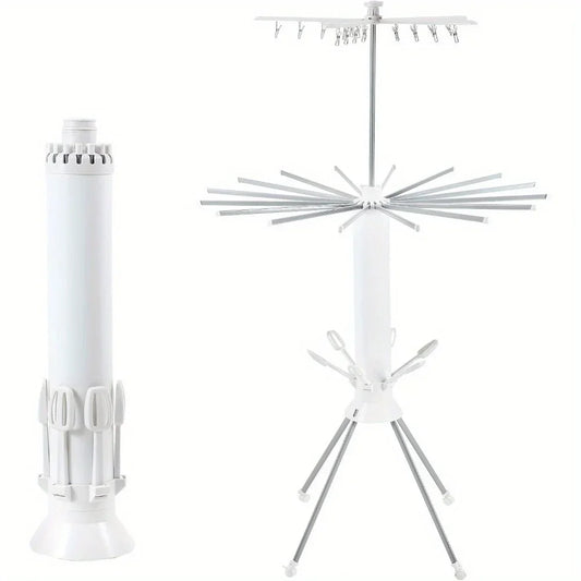 Four-Legged Clothes Drying Rack