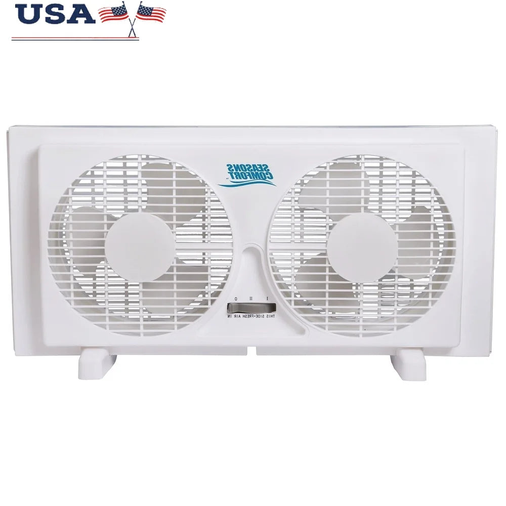 Portable Twin Window Fan