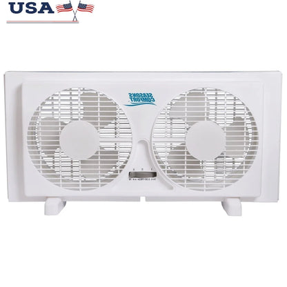 Portable Twin Window Fan