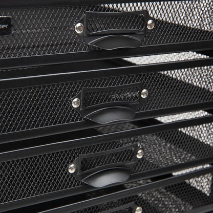 Black 5 Drawer File Storage Drawers,
