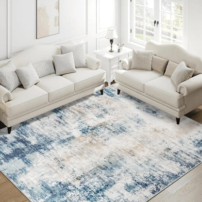Large Abstract Area Rug