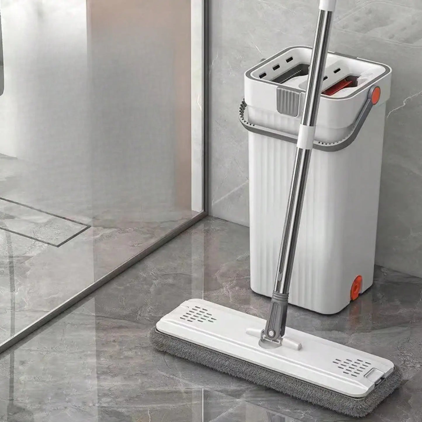 Mop and Bucket with Wringer Set